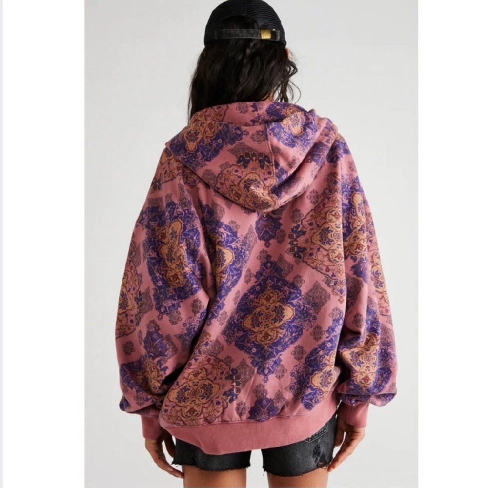 Free People It’s a Vibe Printed Hoodie - Picture 2 of 13